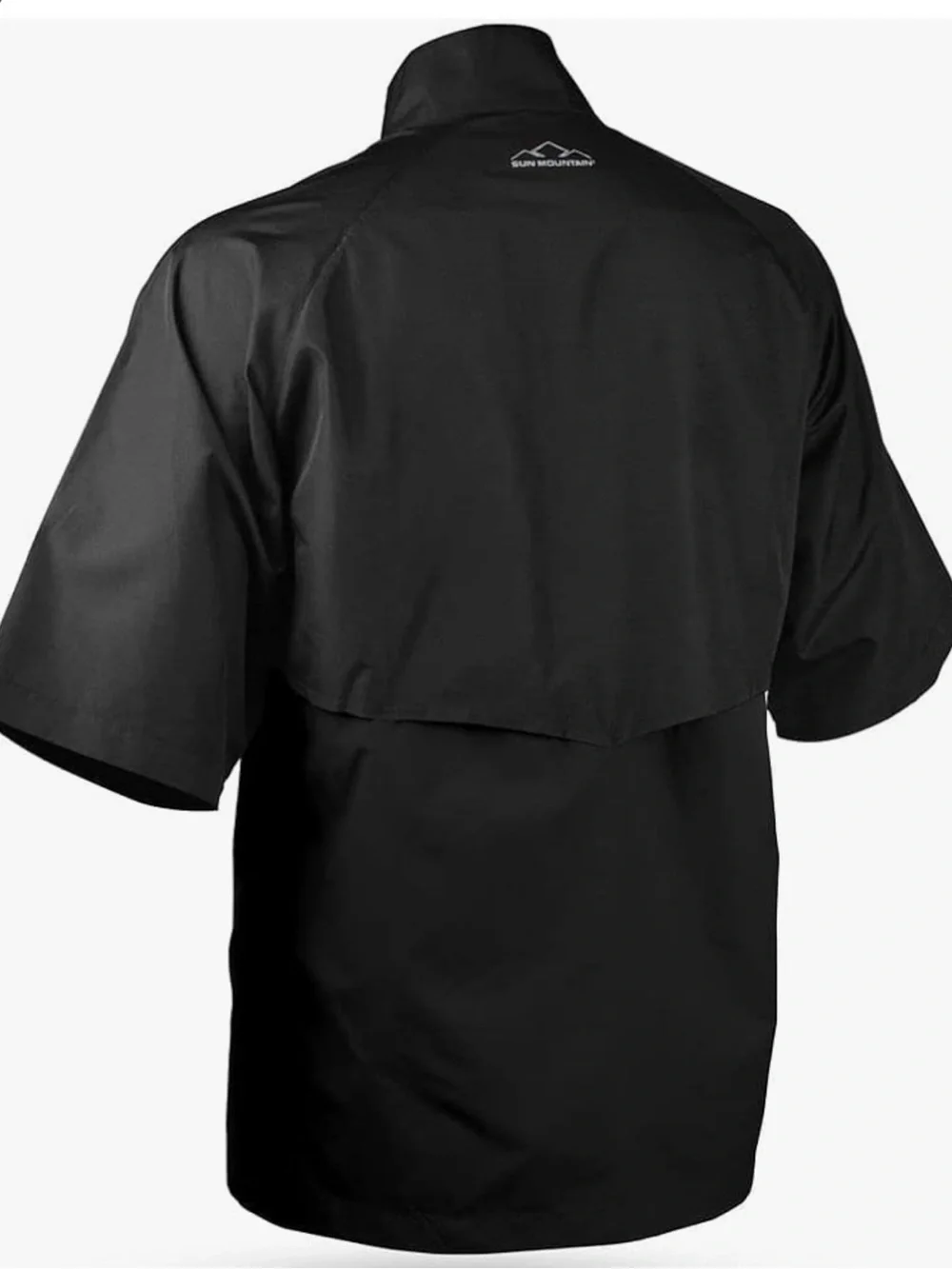 Sun Mountain 2020 Headwind Short-Sleeve Golf Jacket (Black, M)